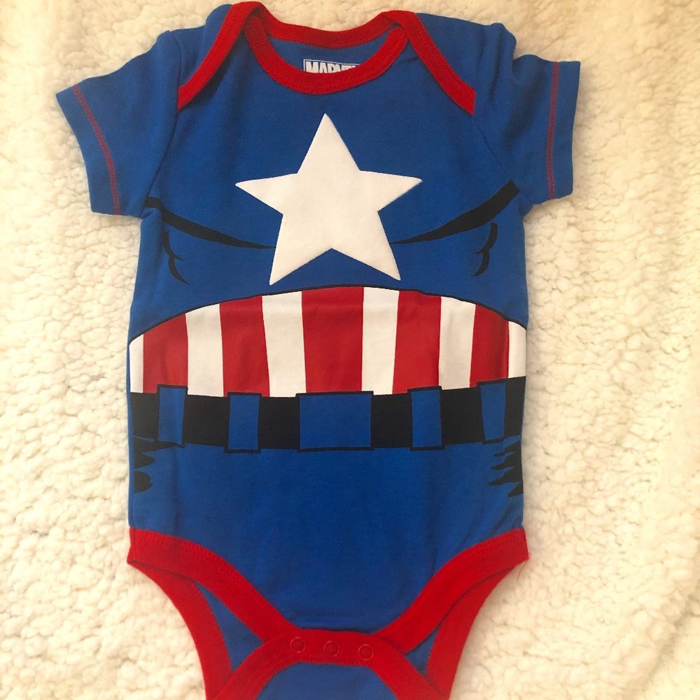 Captain America Onesie